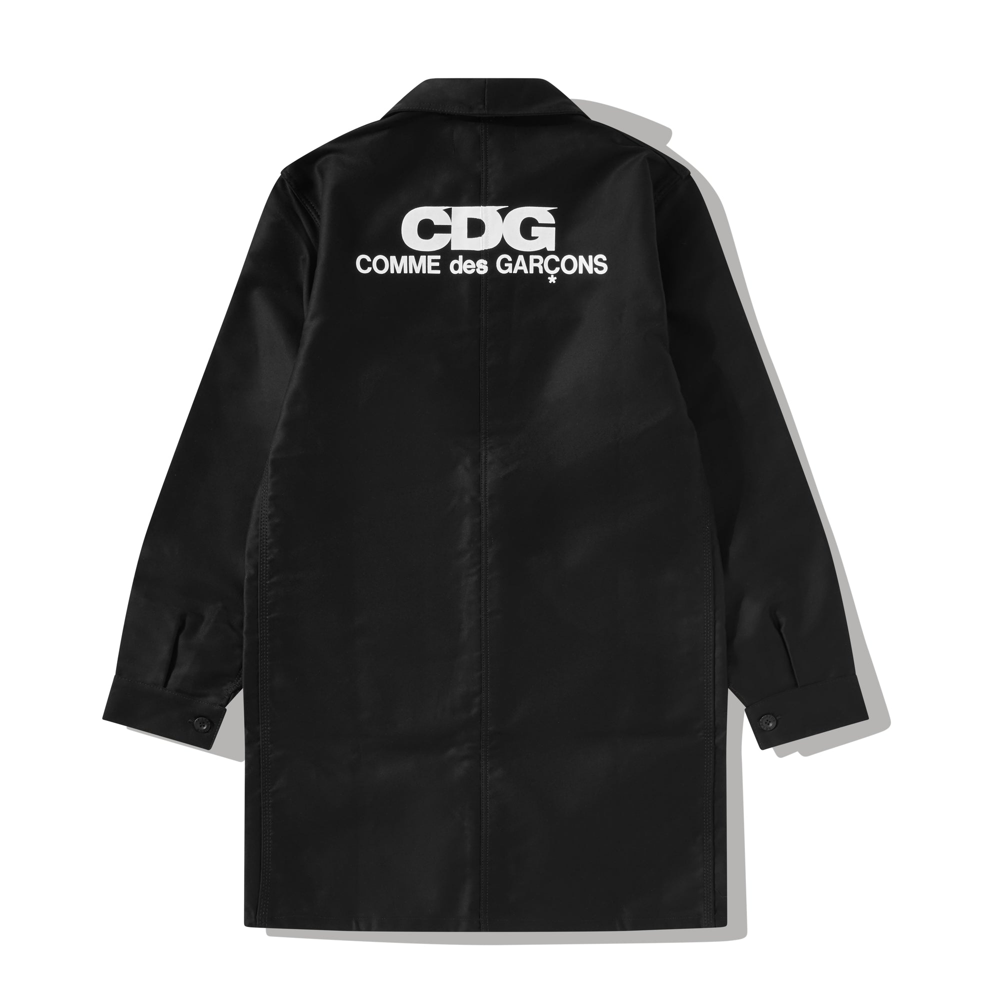 CDG - Long Le Laboureur Work Jacket - (Black) view 1