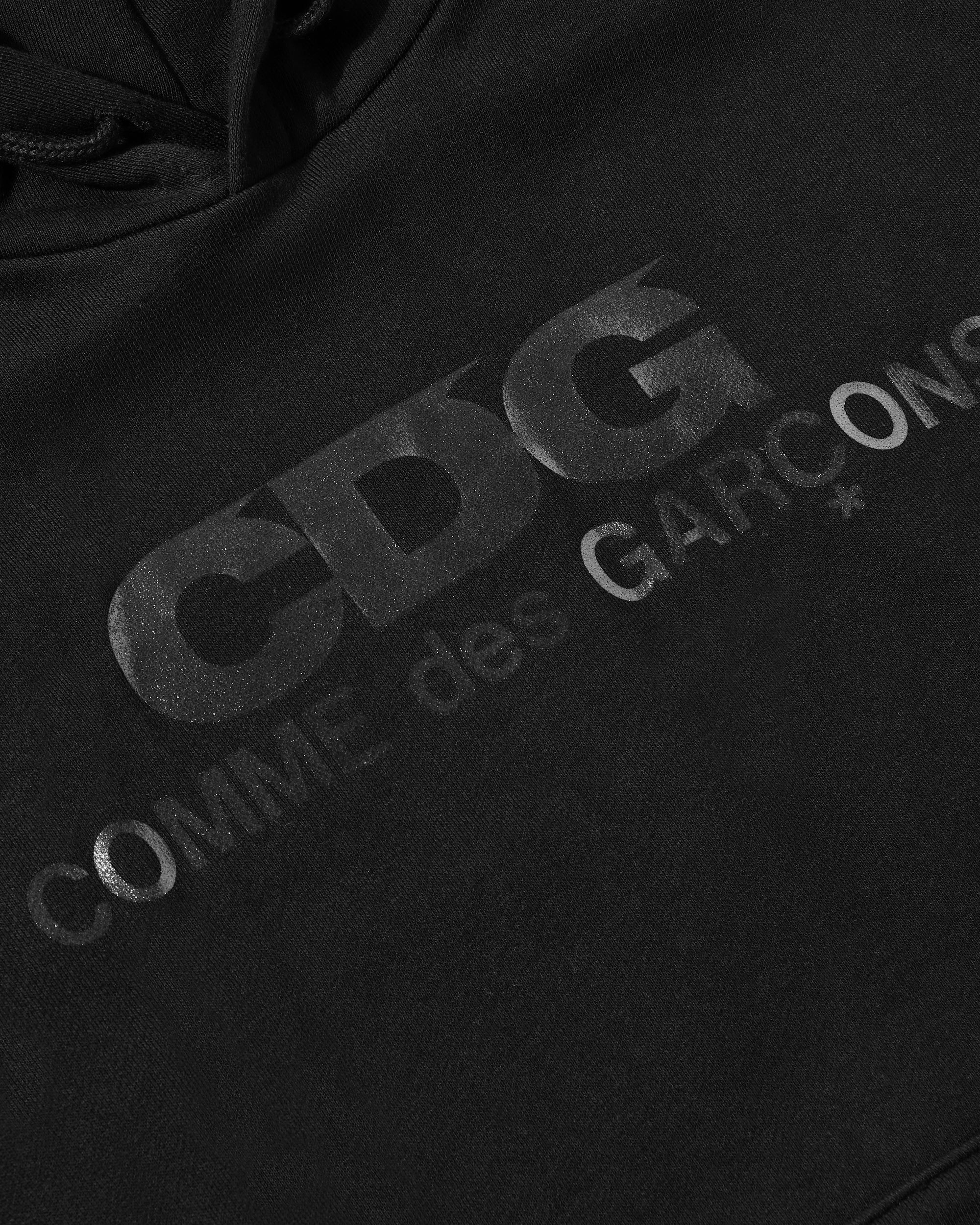 CDG: Monochrome Logo Hoodie (Black) DSML E-SHOP
