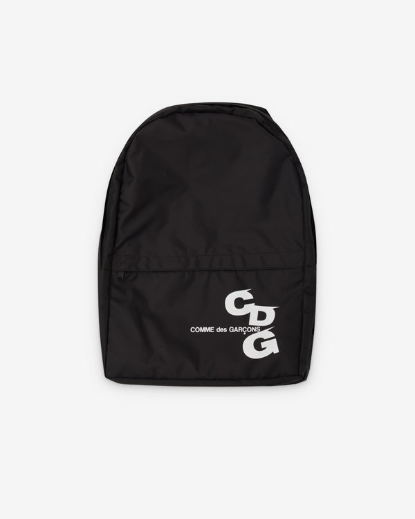CDG - Wave Logo Backpack - (Black)