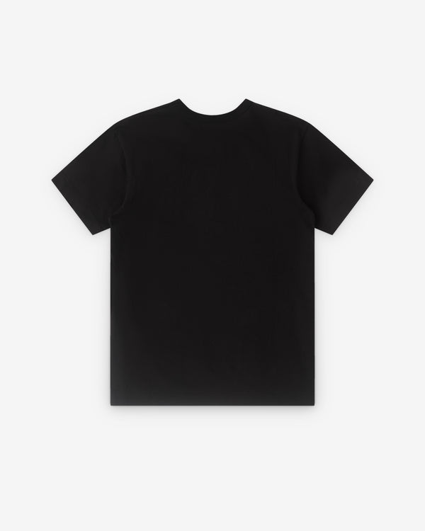 CDG - Pink Logo T-Shirt - (Black)