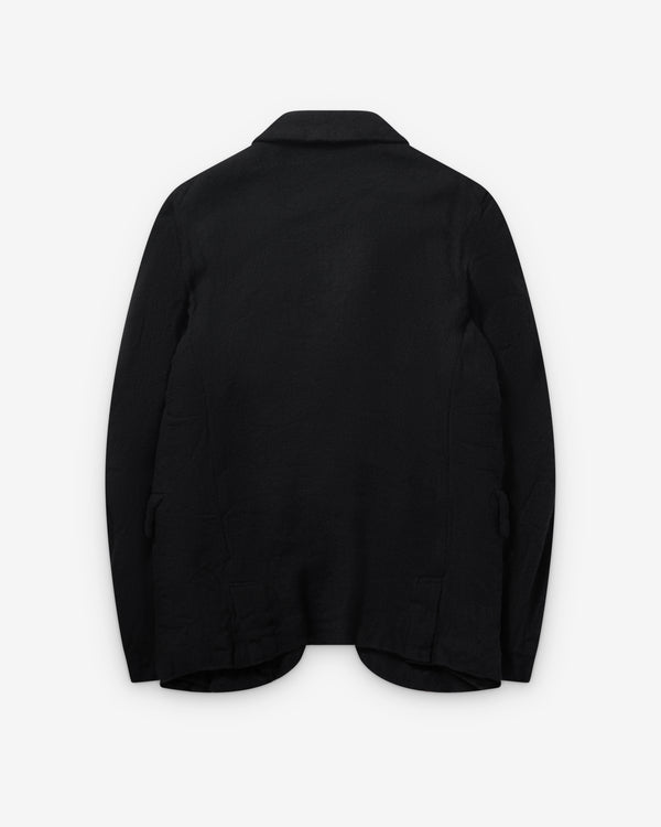 Black Comme des Garçons - Double Layer Wool Blazer - (Black)