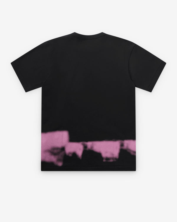 Black Comme des Garçons - Paint Splatter T-Shirt - (Black)