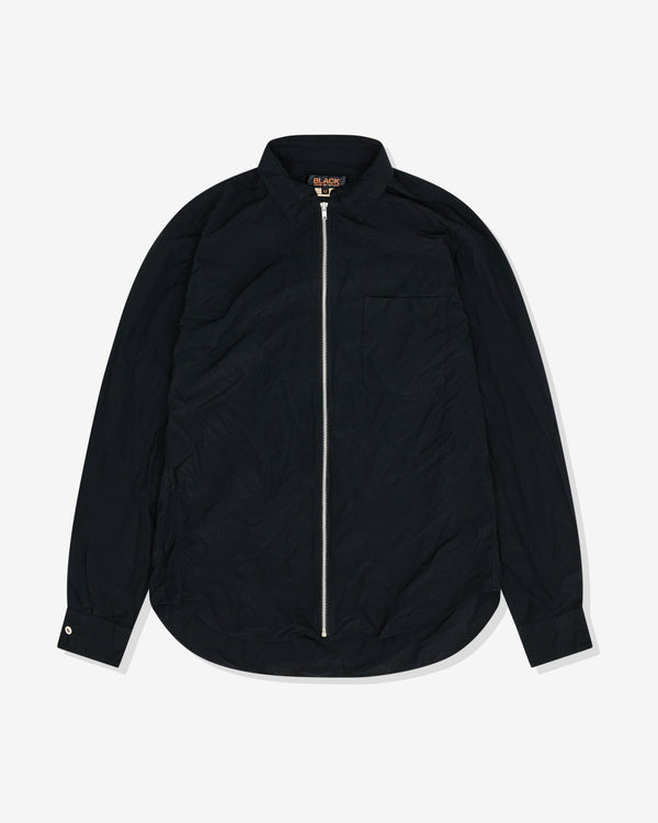 Black Comme des Garçons - Unisex Zip Shirt - (Black)