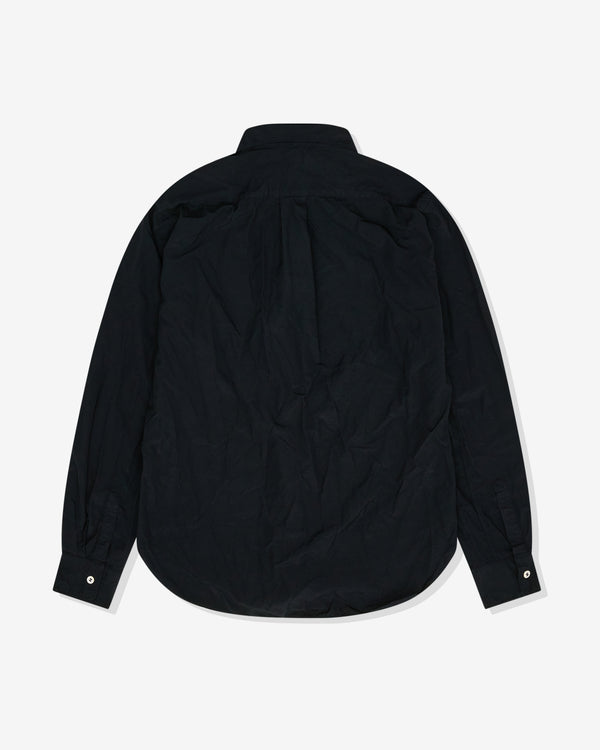 Black Comme des Garçons - Unisex Zip Shirt - (Black)
