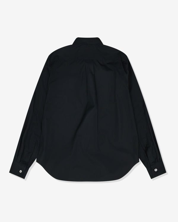 Black Comme des Garçons - Unisex Cotton Shirt - (Black)