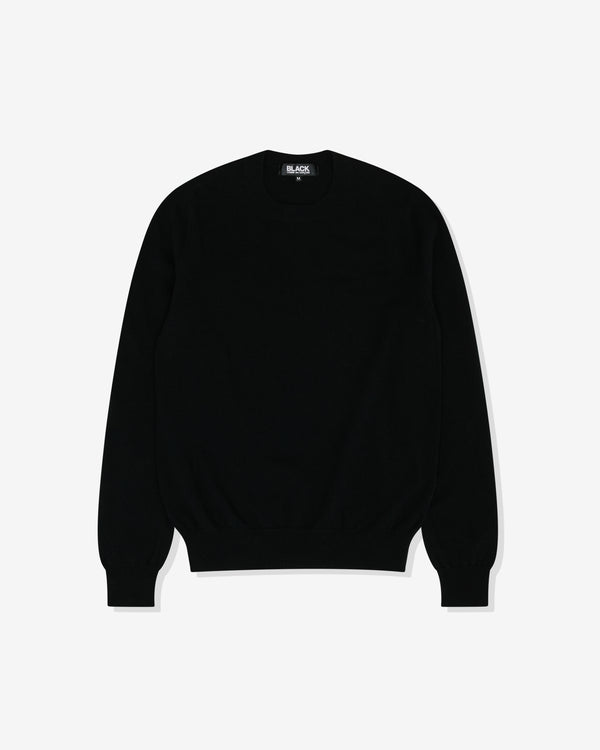 Black Comme des Garçons - Unisex Sweatshirt - (Black)