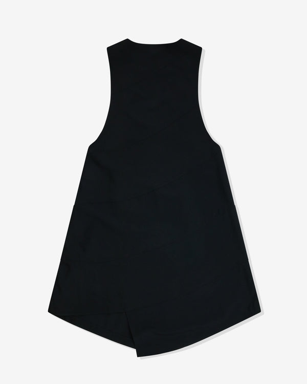 Black Comme des Garçons - Unisex Slant Seam Dress - (Black)