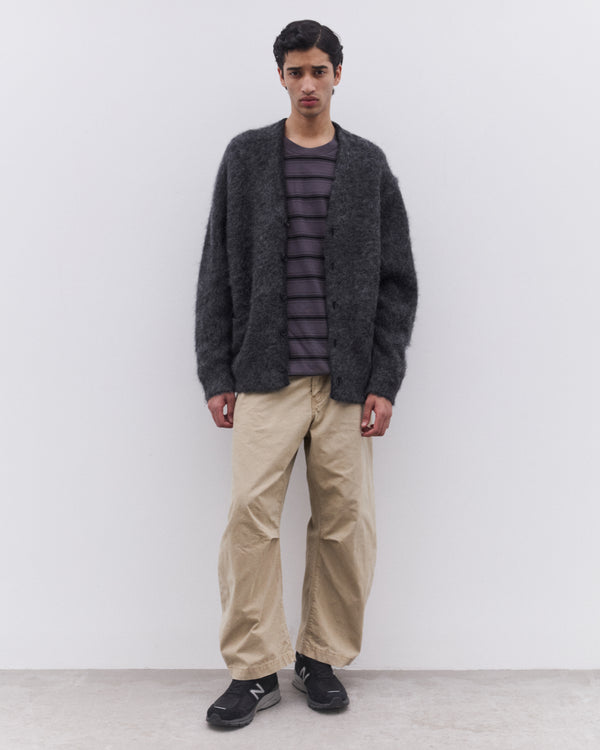 CDG Homme - Men’s Brushed Knit Cardigan - (Grey)