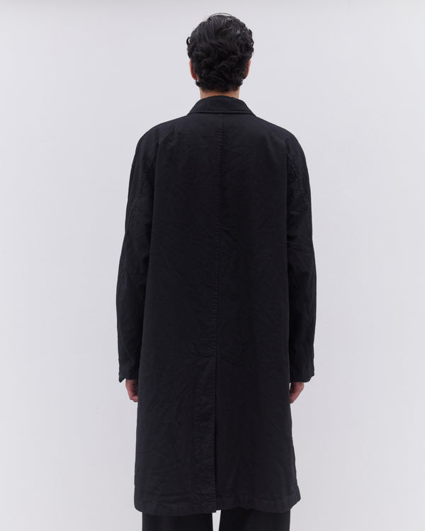 CDG Homme - Men’s Garment Dyed Coat - (Black)