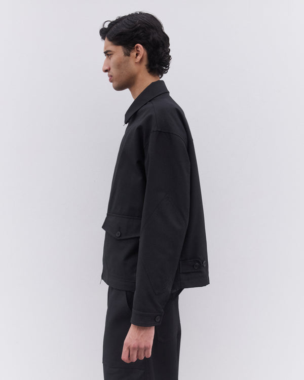 CDG Homme - Men’s Zip Jacket - (Black)