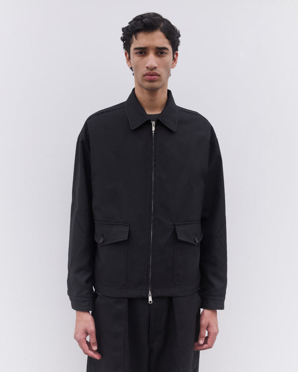 CDG Homme - Men’s Zip Jacket - (Black)