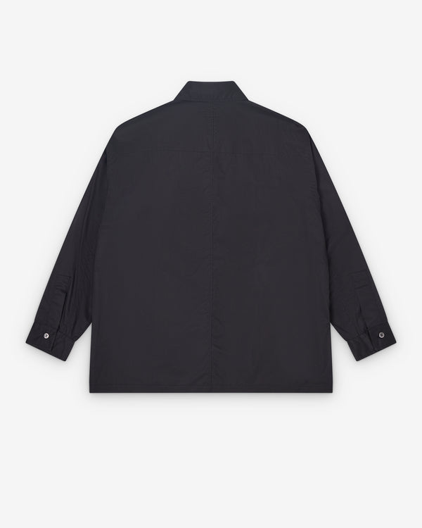 CDG Homme - Men's Technical Zip Shirt - (Black)
