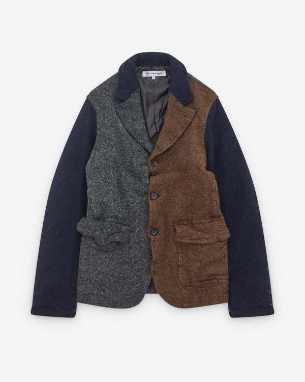 CDG Shirt - Men’s Colour Block Blazer - (Multi)