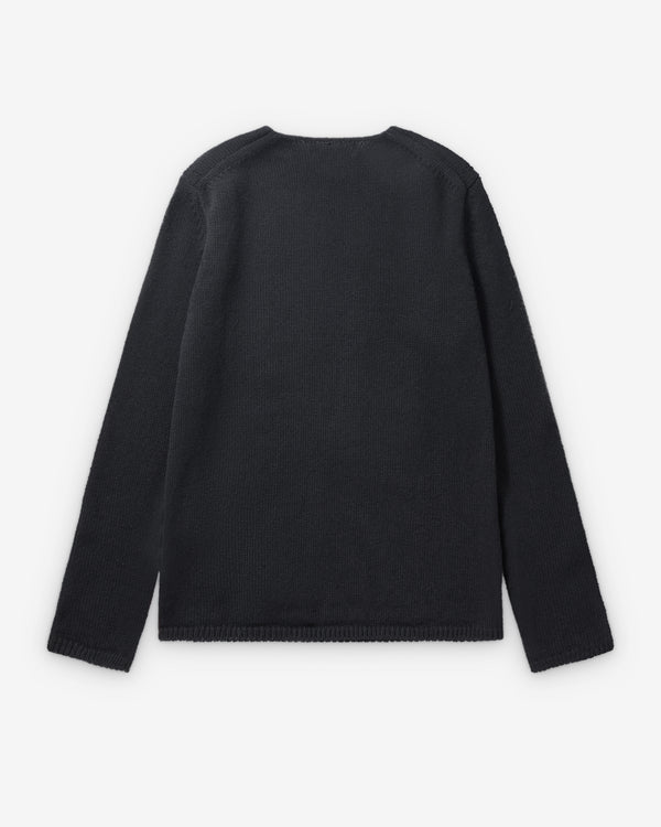 CDG Shirt - Men's Patchwork Sweater - (Black)