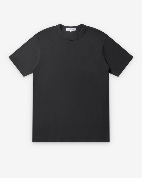 CDG Shirt - Men's Back Neck Logo T-Shirt - (Black/Red)