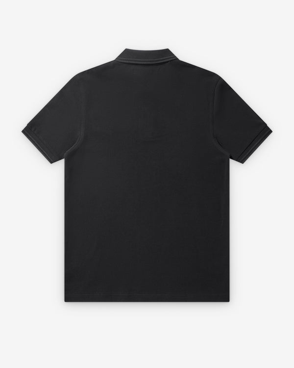 CDG Shirt - Men's Fred Perry Logo Polo Shirt - (Black/Green)