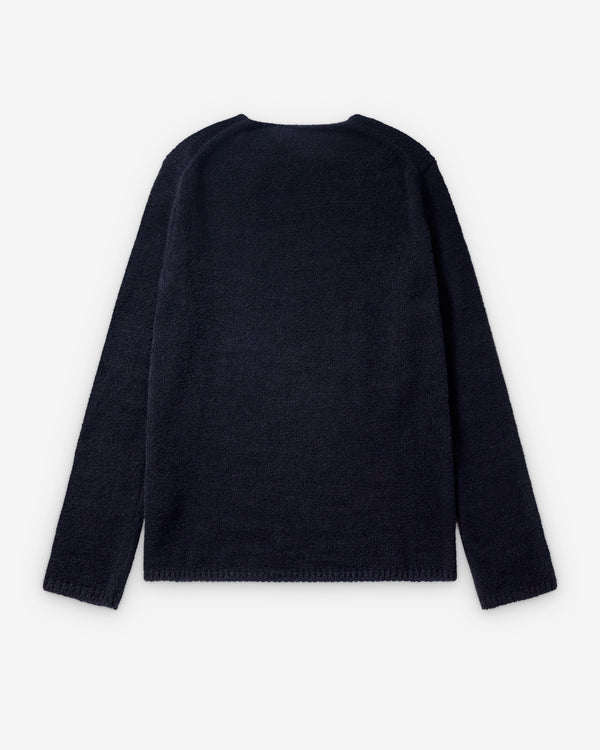 CDG Shirt - Men's Pattern Knit Sweater - (Black)