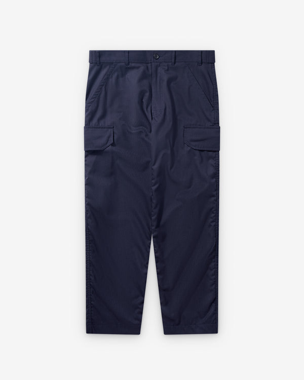 CDG Shirt - Men's Herringbone Cargo Trousers - (Navy)