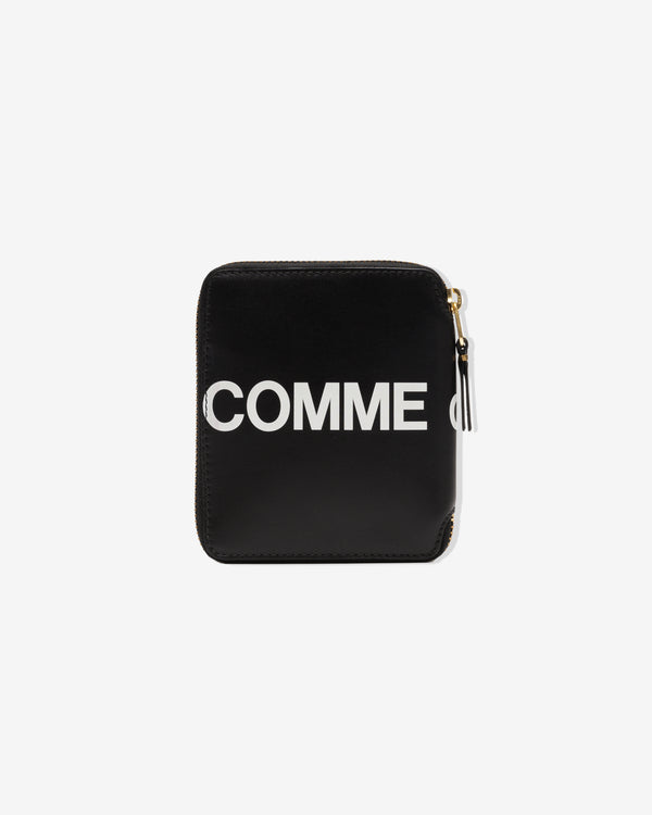 CDG Wallet - Huge Logo Full Zip Around Wallet - (Black SA2100HL)