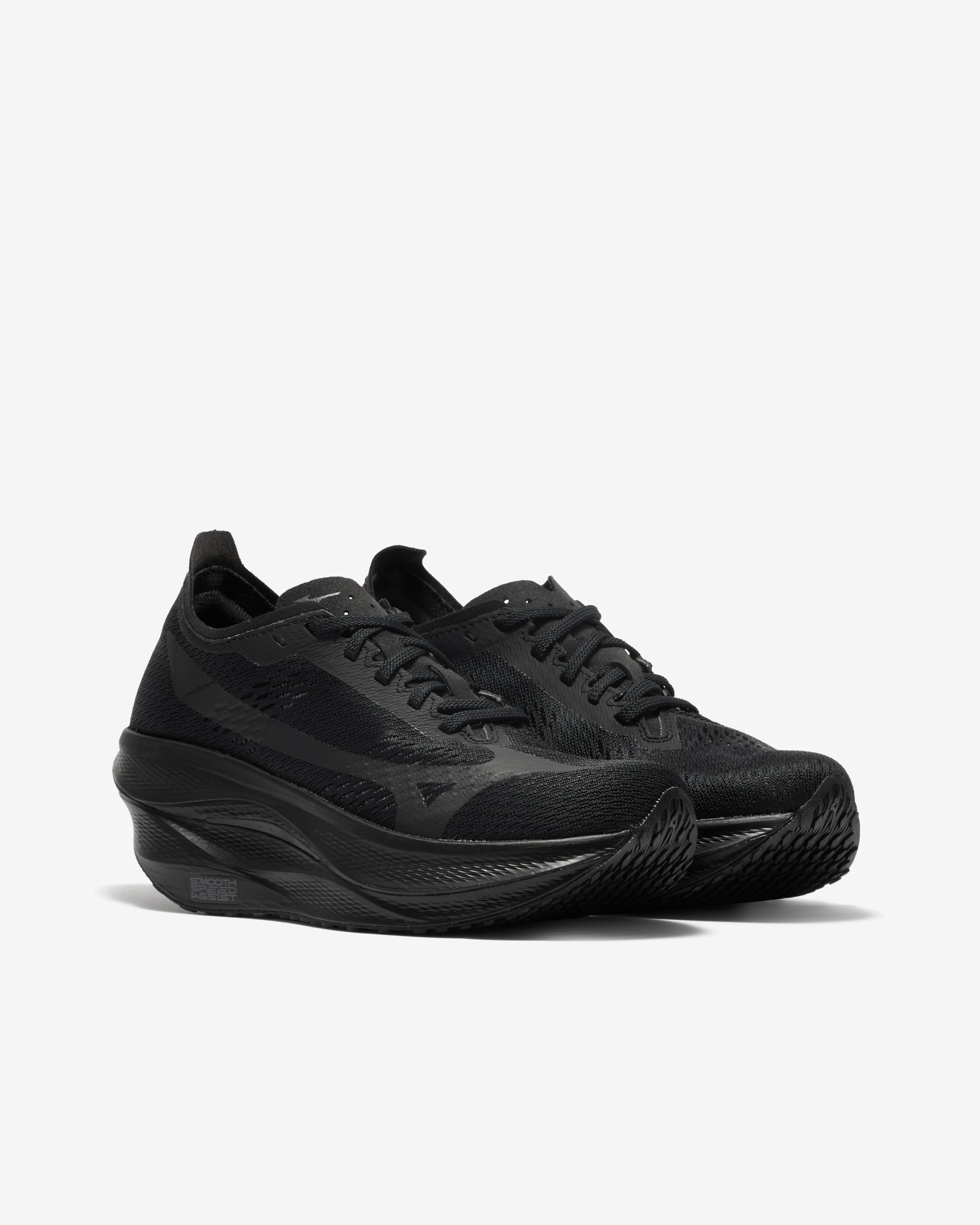 Comme des Garçons: Mizuno Wave Rebellion Pro 3 (Black) | Dover