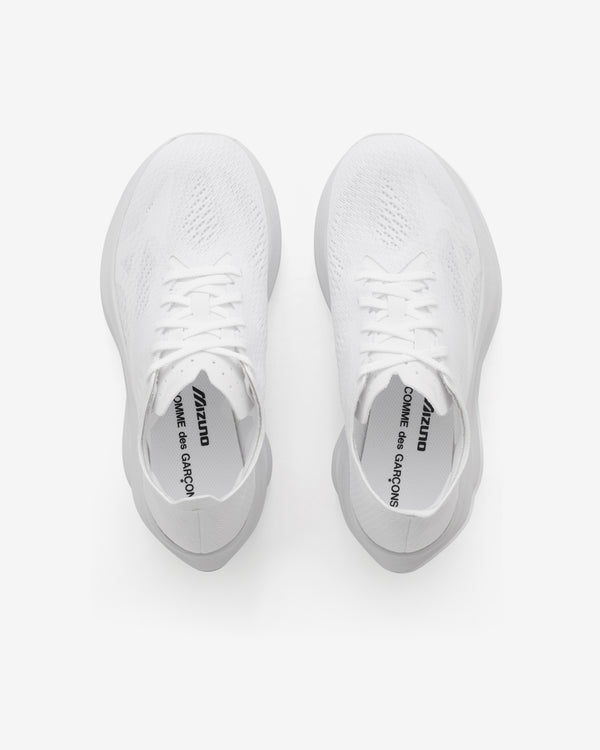 Comme des Garçons - Mizuno Wave Rebellion Pro 3 - (White)