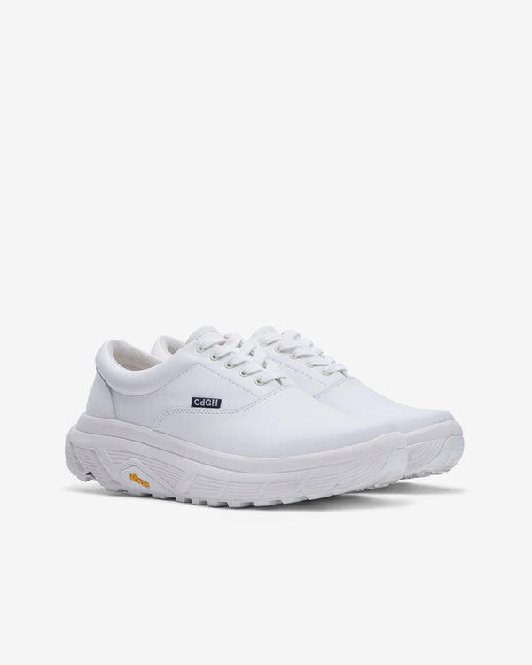 CDG Homme - Men's Double Layer Sneakers - (Smooth White)