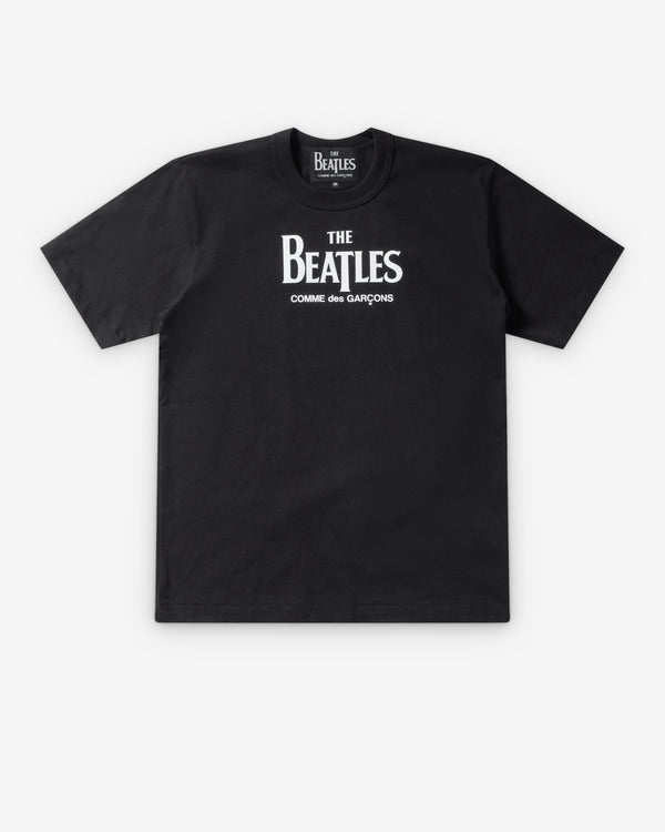 CDG Beatles - Logo Print T-Shirt - (Black)