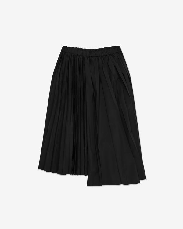 BLACK Comme des Garçons - Asymmetric Accordion Skirt - (Black)