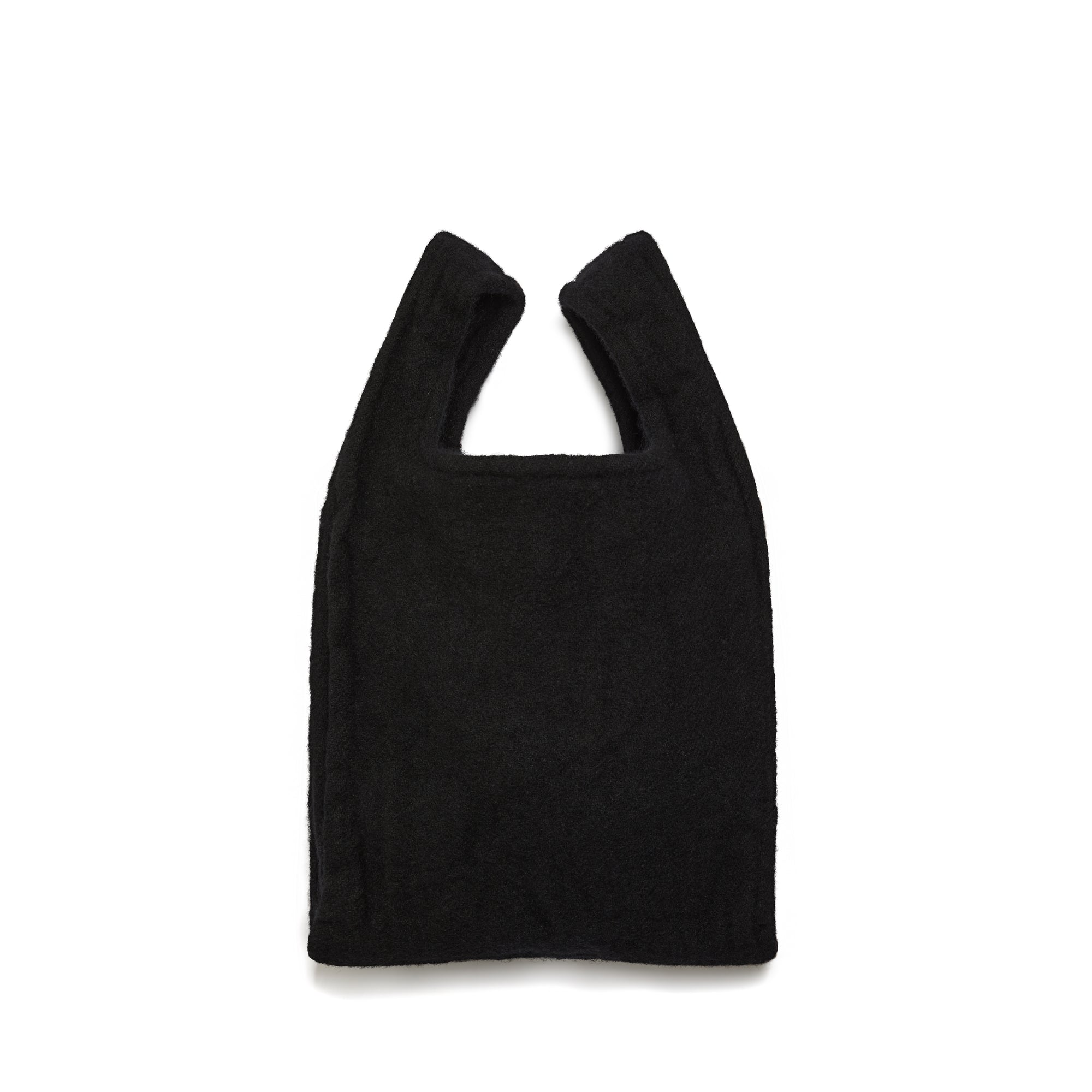 BLACK Comme des Garçons - Wool Tote Bag - (Black) view 2