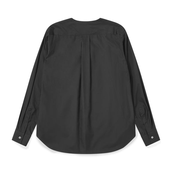 BLACK Comme des Garçons - Buckled Chest Shirt - (Black)