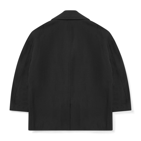 BLACK Comme des Garçons - Double Breasted Wool Coat - (Black)