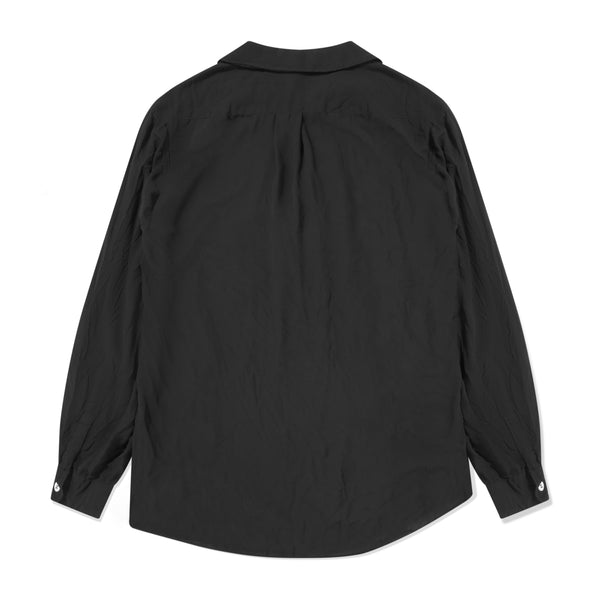 BLACK Comme des Garçons - Ruffled Polyester Shirt - (Black)