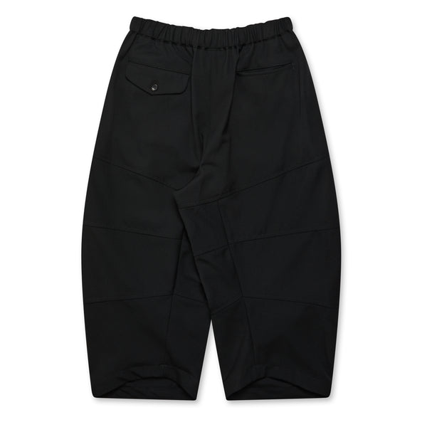 BLACK Comme des Garçons - Barrel Leg Trousers - (Black)