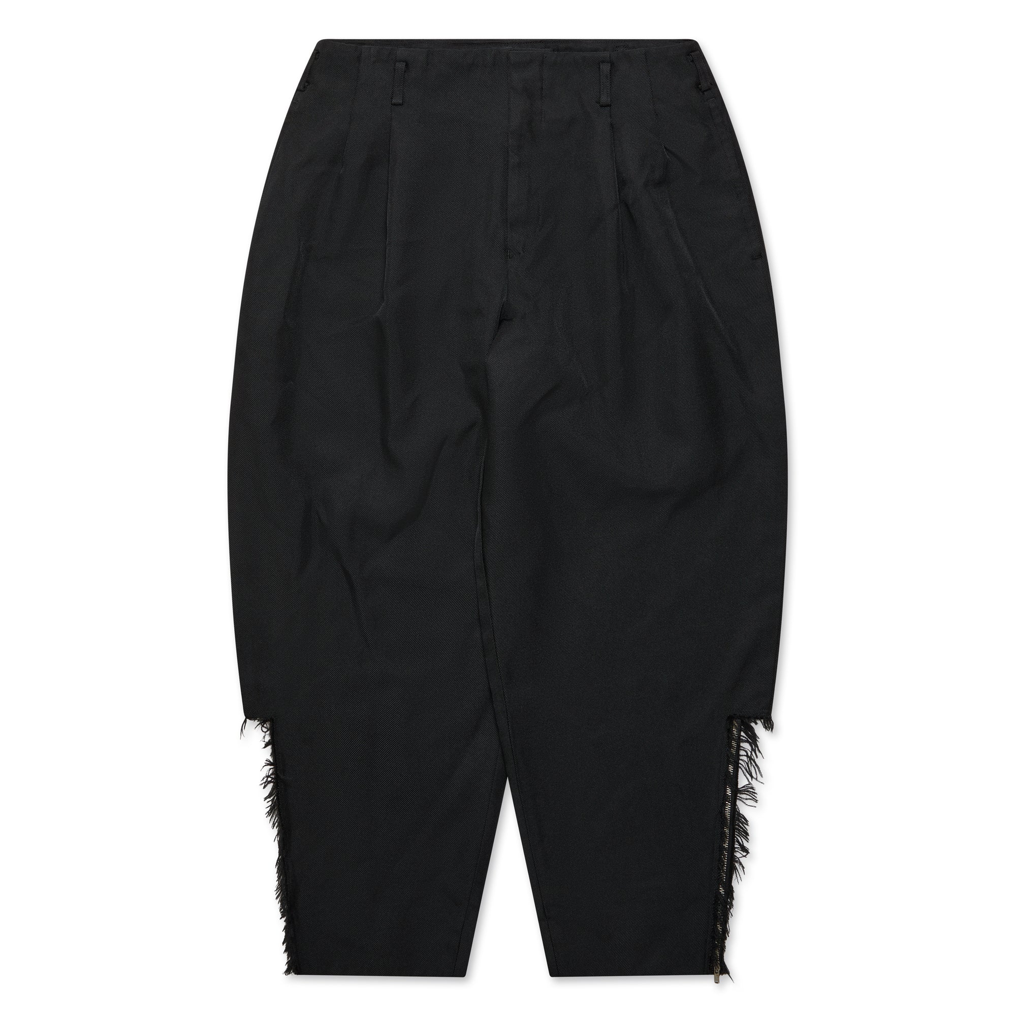 BLACK Comme des Garçons - Cut Out Detail Trousers - (Black) view 1