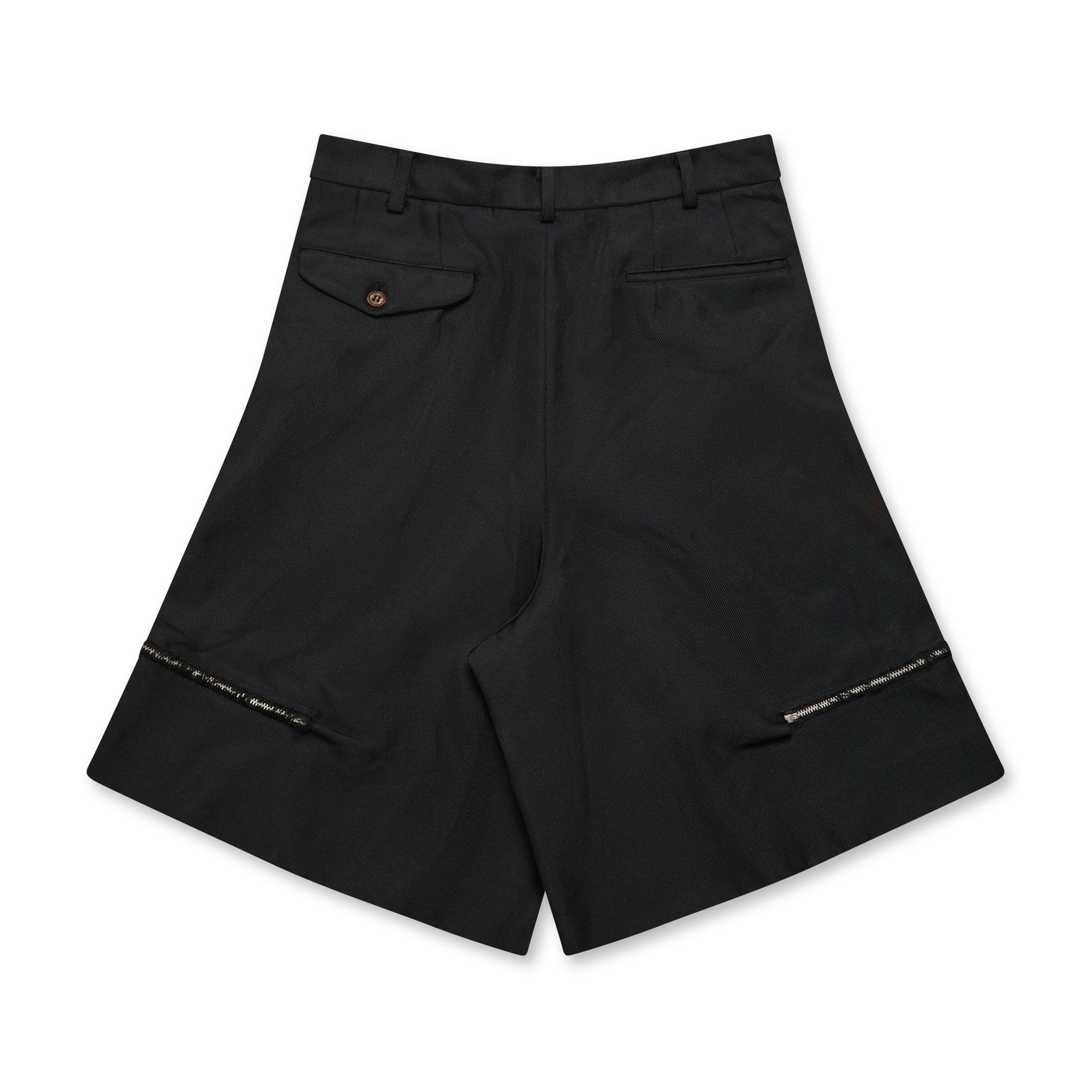 BLACK Comme des Garçons - Zip Shorts - (Black) view 2