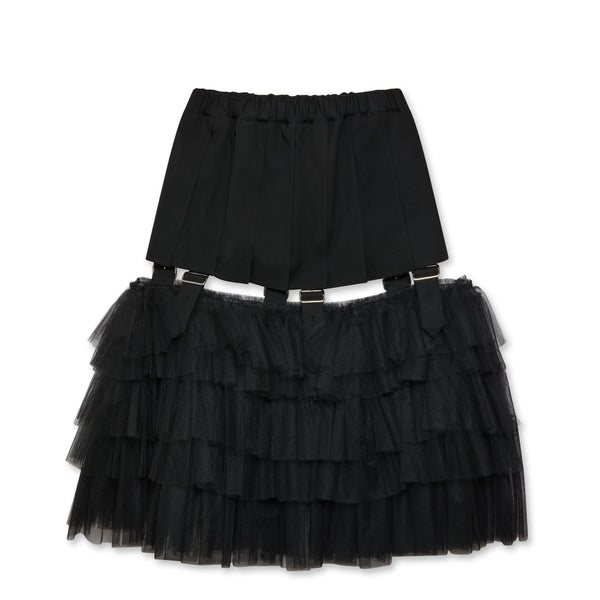 BLACK Comme des Garçons - Buckle Skirt - (Black)