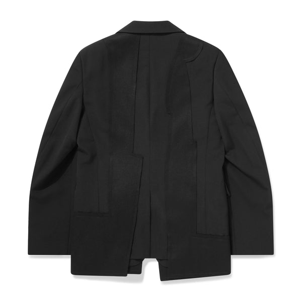 BLACK Comme des Garçons - Wool Gabardine Jacket - (Black)