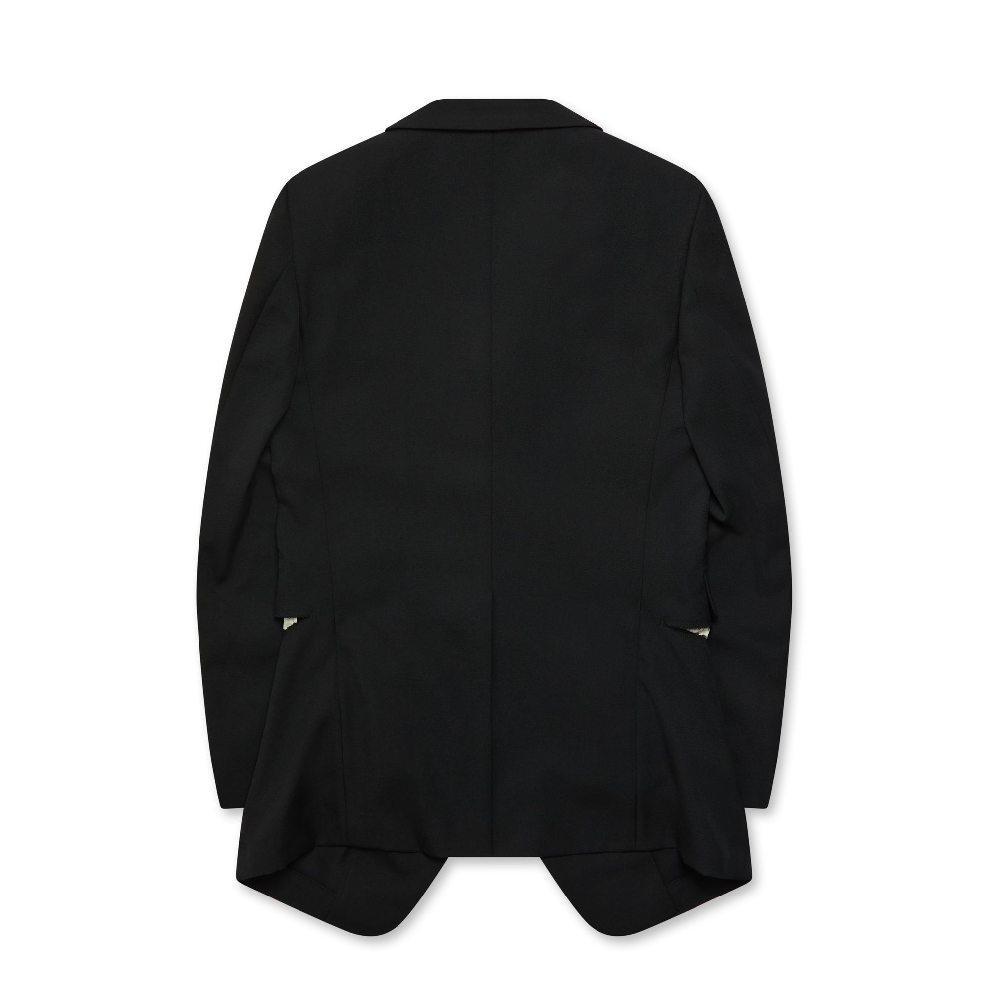 BLACK Comme des Garçons - Buckle Detail Jacket - (Black) view 2