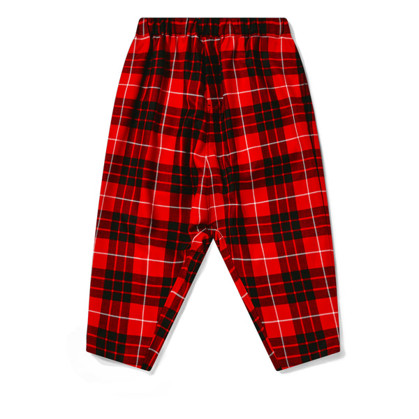 BLACK Comme des Garçons - Lochcarron Tartan Wool Pants - (Red/Black)