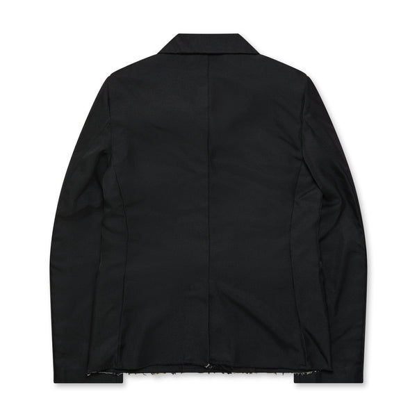 BLACK Comme des Garçons - Raw Hem Jacket - (Black)