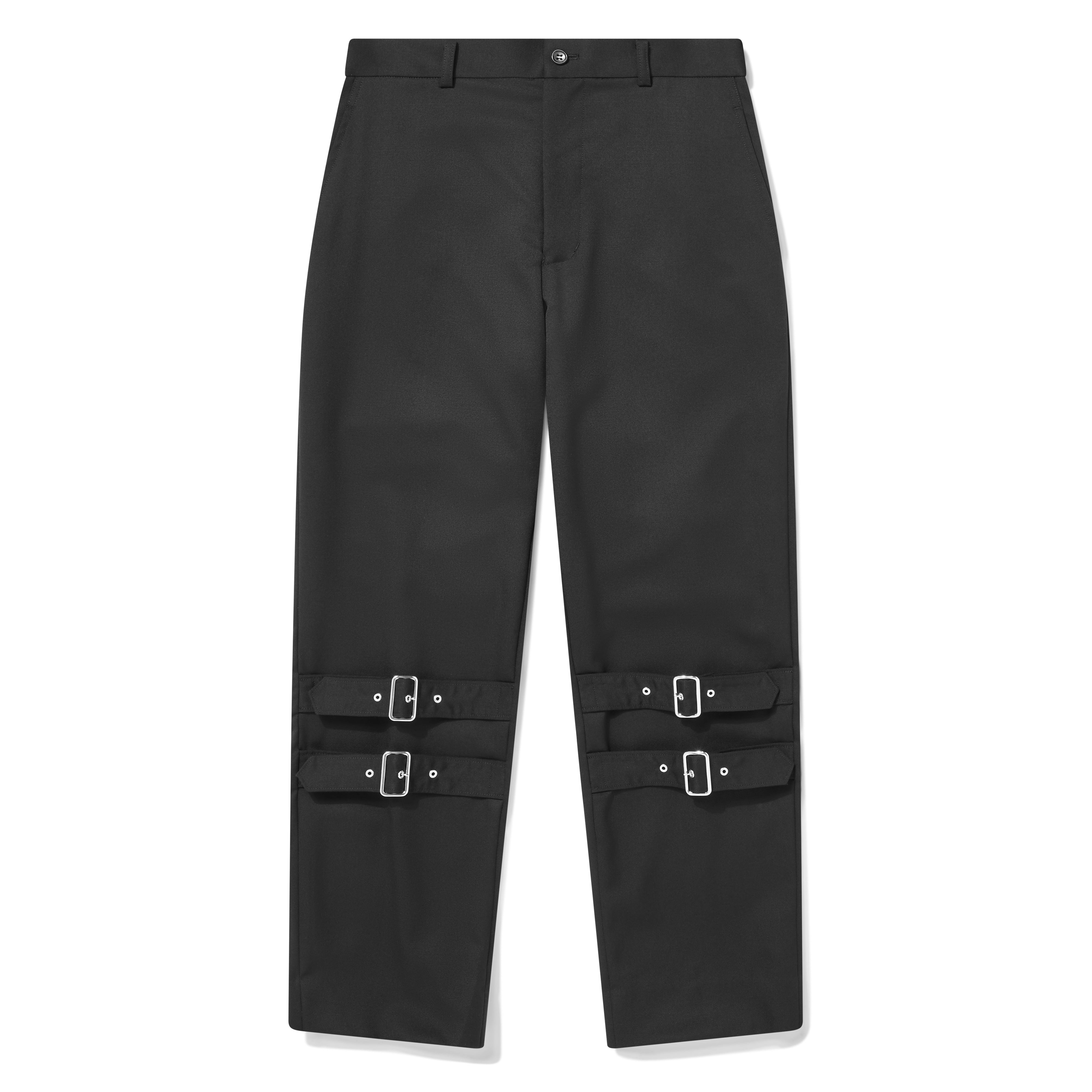 BLACK Comme des Garçons - Buckled Pants - (Black)