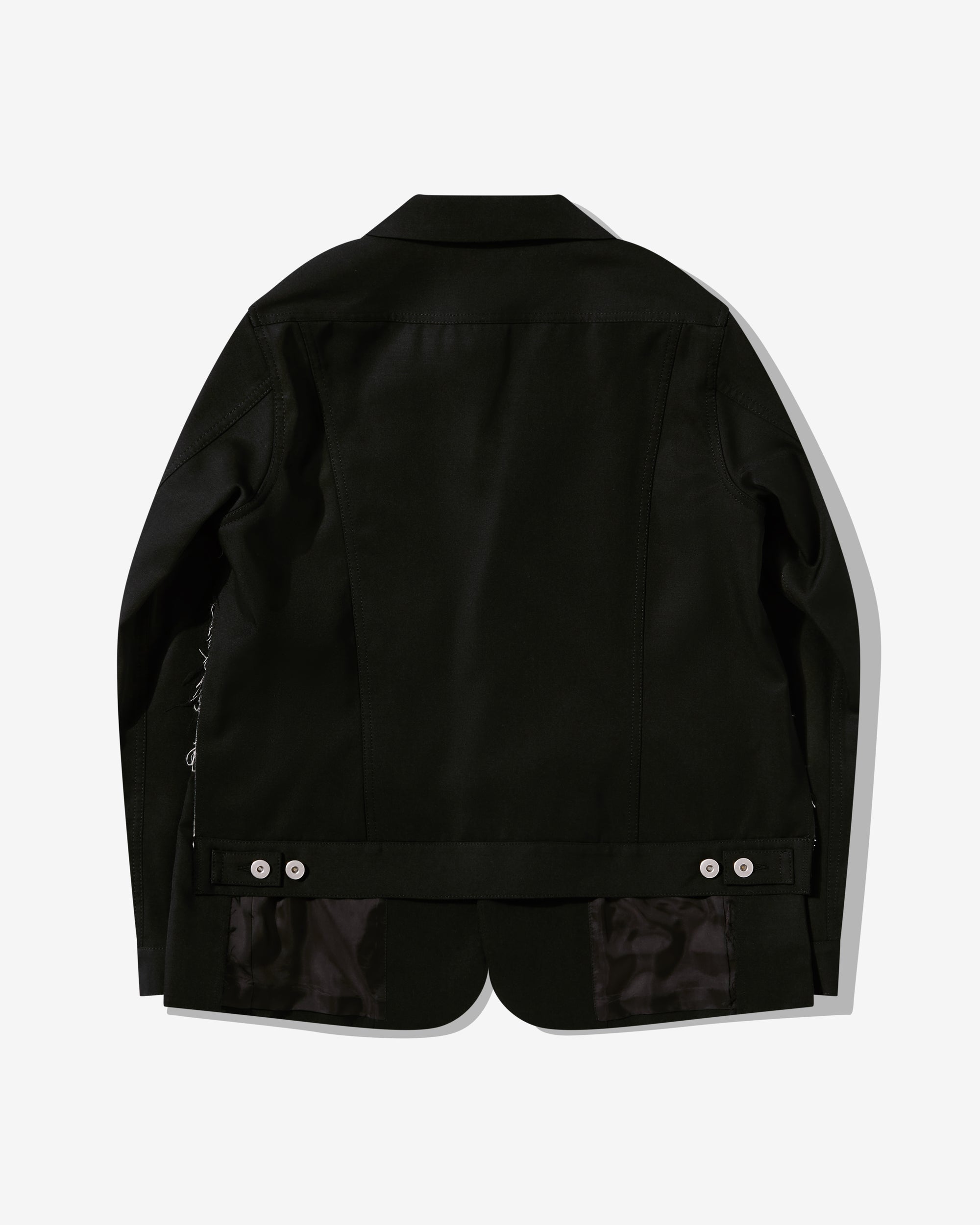 Black Comme Des Garçons - Hybrid Jacket - (Black) view 2