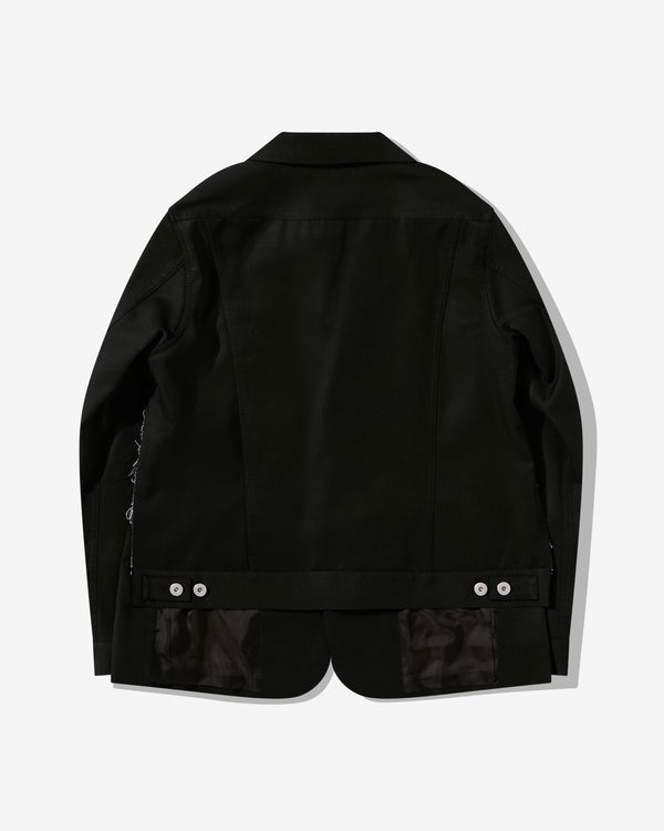 Black Comme Des Garçons - Hybrid Jacket - (Black)
