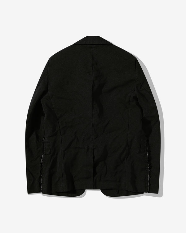 Black Comme Des Garçons - Split Side Seam Blazer - (Black)