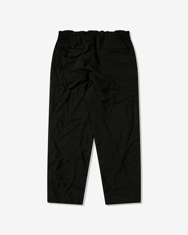 Black Comme Des Garçons - Tapered Drawcord Trousers - (Black)