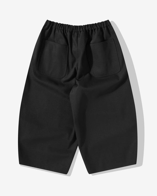 Black Comme Des Garçons - Polyester Wide Leg Pant - (Black)