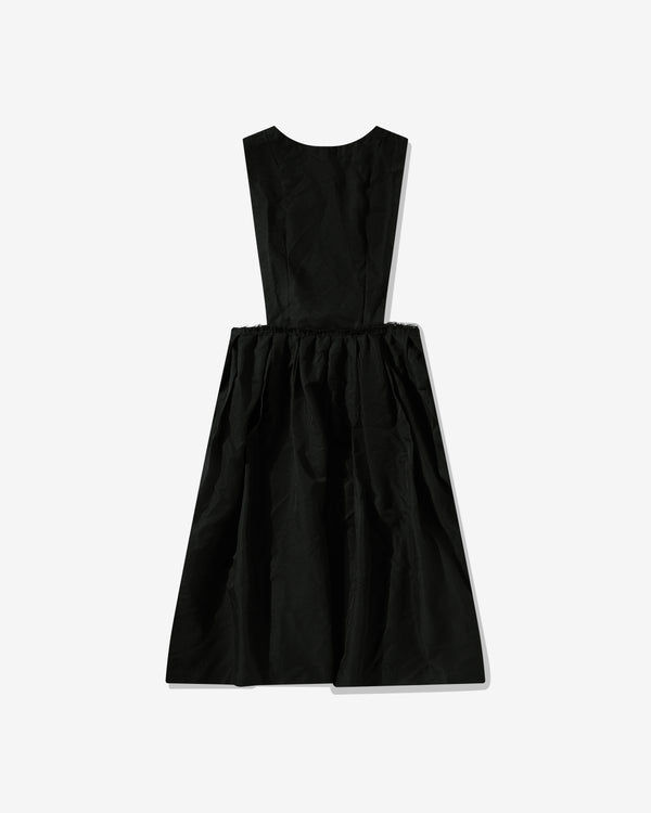 Black Comme Des Garçons - Cut Out Detail Pinafore - (Black)