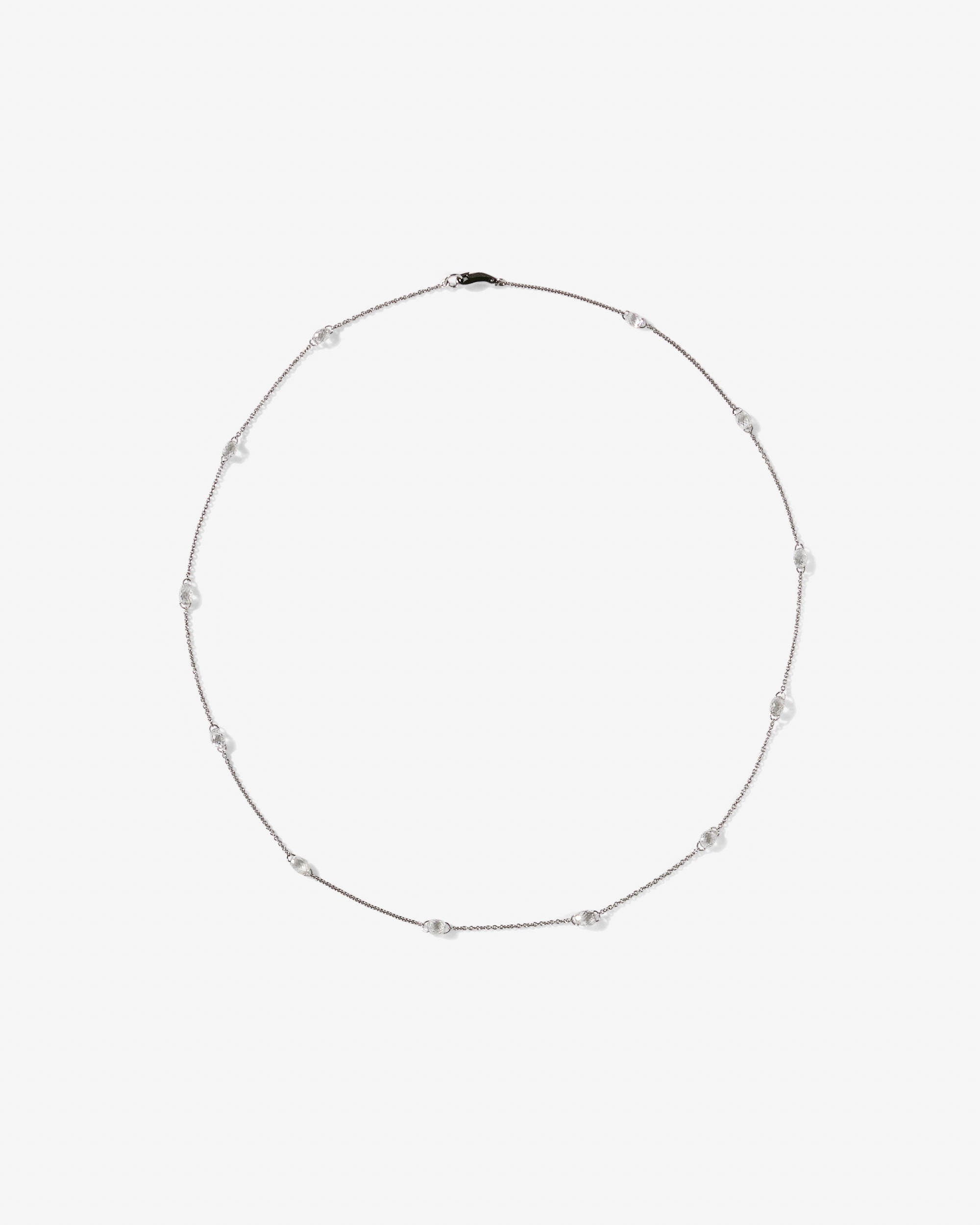 William Welstead: Nizam Bead Necklace (Platinum) | DSML E-SHOP