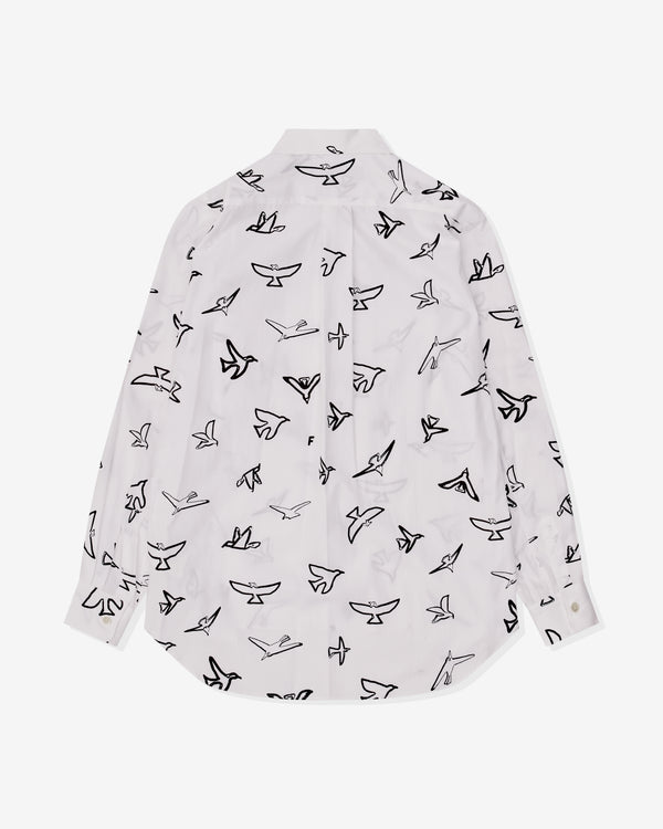 Black Comme des Garçons - Filip Pagowski Print 6 Shirt - (White)