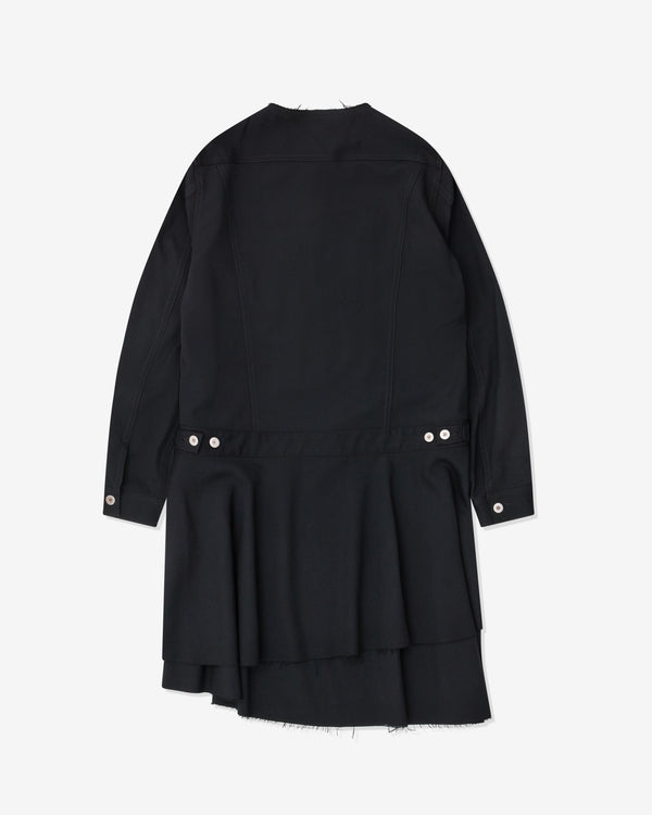 Black Comme des Garçons - Trucker Skirt Jacket - (Black)